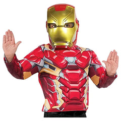 Rubies Iron Man Mettalic Mask 39216 - Colorland Toys