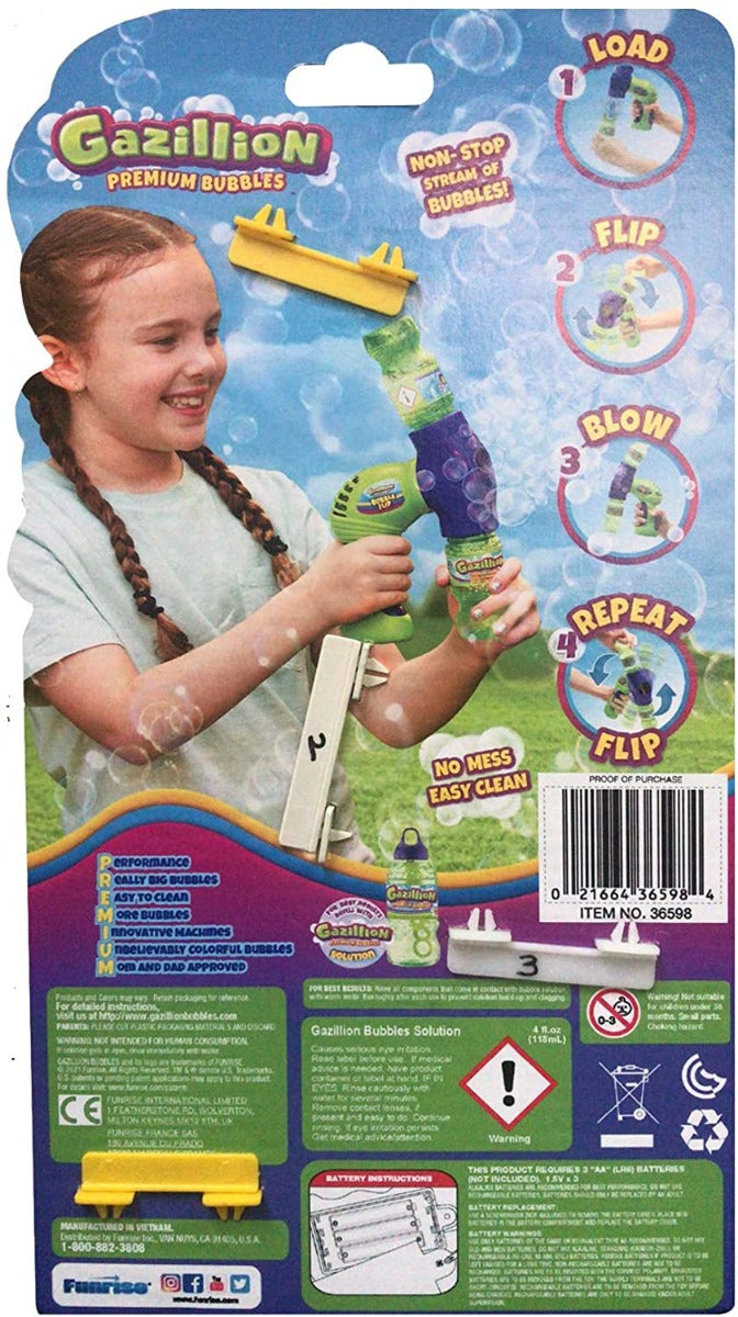 Gazillion Bubble Flip with 4oz 36598 - Colorland Toys