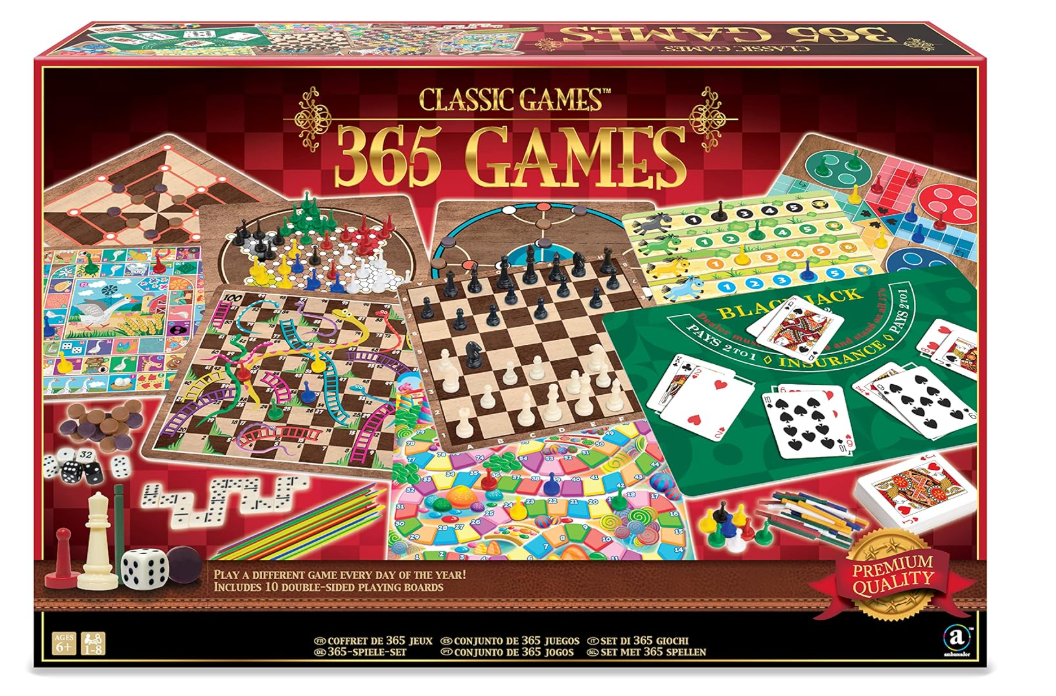 Ambassador Classic Games 365 Game Set ST2105 - Colorland Toys
