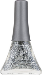 Lukky Peel-Off Nail Polish Confetti 07k - Silver Glitter 5.5ml LUK-T14140 - Colorland Toys