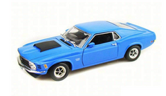 Motor Max 1970 Ford Mustang Boss 429 Blue 1:18 Series 73154 - Colorland Toys