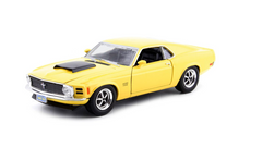 Motor Max 1970 Ford Mustang Boss 429 Yellow 1:24 Series 73303 - Colorland Toys