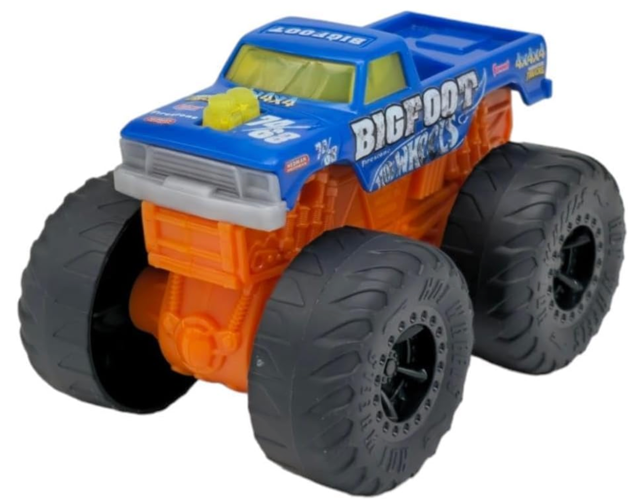 Hot Wheels Monster Trucks Roarin' Wreckers Big Foot HMM53/HDX60 - Colorland Toys