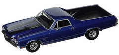 Motor Max 1970 Chevy El Camino SS 396 Blue 1:24 Series 79347 - Colorland Toys