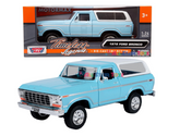 Motor Max 1978 Ford Bronco Blue 1:24 Series 79373 - Colorland Toys
