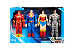 DC Comics Universe Action Figures 4-pack 12inch 6066353 - Colorland Toys
