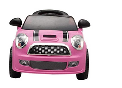 Mini Cooper Car 12V Pink 6088 - Colorland Toys