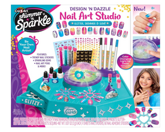 Shimmer N Sparkle Design N Dazzle Nail Art Studio SNS-17358 - Colorland Toys