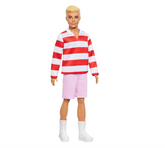 Barbie Fashionistas Doll - Red & Whitre Stripe HYV01 - Colorland Toys