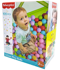 Fisher-Price Play Balls 5.5cm 100pcs F0520 - Colorland Toys