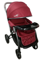 Vanbloom Baby Stroller Red 8703/S4260 - Colorland Toys