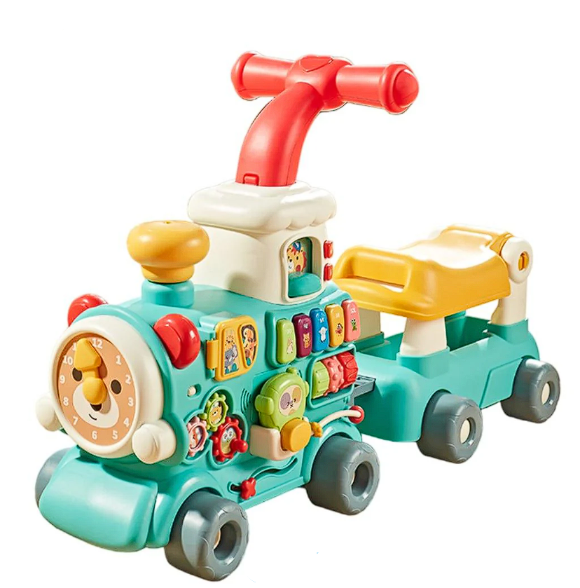 Bibi-Inn Multifunctional 5-in-1 Baby Walker Train B11526/6064 - Colorland Toys