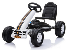 Pedal Go Kart White - Colorland Toys