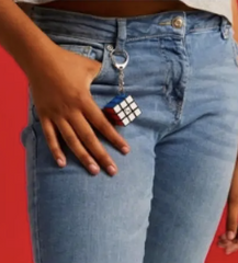 Rubik's Cube Keychain 6064001 - Colorland Toys