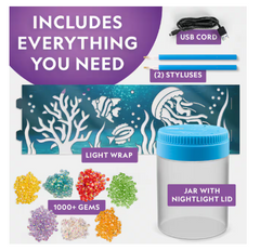 National Geographic Ocean Night-light Craft Kit RTOCEANLT - Colorland Toys