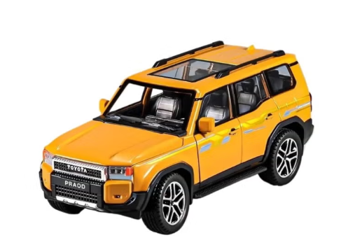 Pullback Land Cruiser Prado Die-Cast 1:24 Scale HCL-921A/1900-480 - Colorland Toys