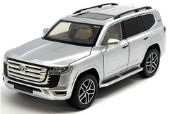 Pullback Toyota Land Cruiser LC80 Off-Road Die-Cast 1:24 Scale Asstd. CZ609A - Colorland Toys