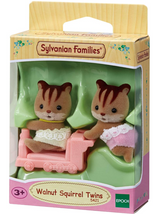 Sylvanian Families Walnut Squirrel Twins 5421