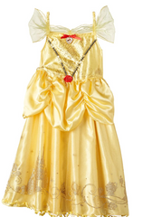 Rubies Costume Disney Princess Storyteller Golden Belle Large 641036-L