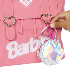 Barbie Dress w/ Silver Fashion Bag HJT43/HJT42 - Colorland Toys