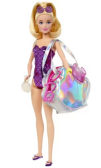 Barbie Dress w/ Silver Fashion Bag HJT43/HJT42 - Colorland Toys
