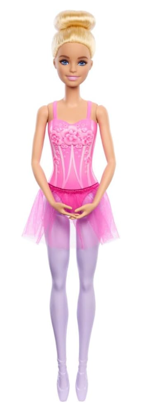 Barbie Blonde Ballerina Doll Pink Tutu - Colorland Toys