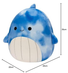 Squishmallow Plush 14in - Samin The Whale SQCR03217/SQCR04227 - Colorland Toys