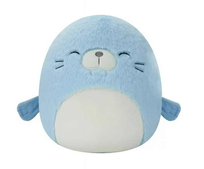 Squishmallows Fuzzamalow Plush 12in - Harvey The Walrus SQCR04171/SQCR04175 - Colorland Toys