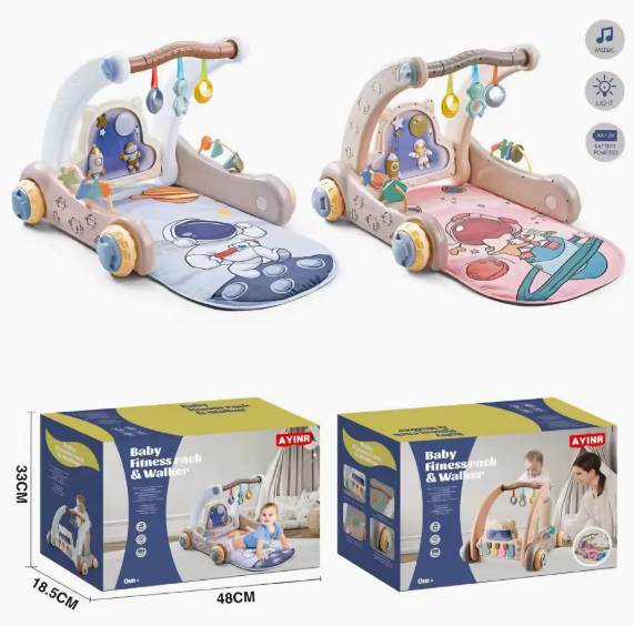 Baby Fitness Rack And Walker B11011 - Colorland Toys