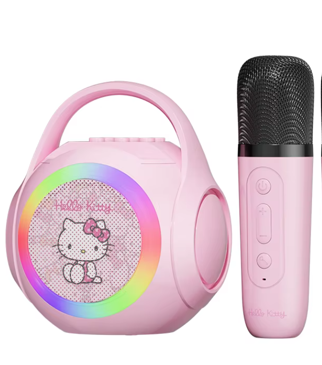 Hello Kitty Microphone Speaker Set ML-02 - Colorland Toys