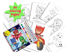 Phidal PJ Masks Deluxe Poster Paint & Color 2764354533