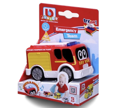BBJunior Police Car, Fire Truck, Ambulance Free Wheeling 16-89110