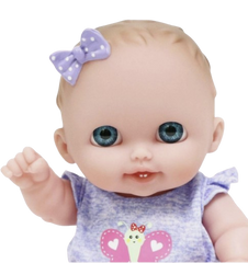 JC Toys Lil Cutesies Vinyl Baby Doll 8.5 inches 16936