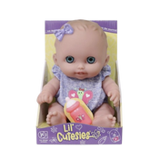 JC Toys Lil Cutesies Vinyl Baby Doll 8.5 inches 16936