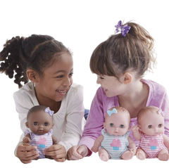 JC Toys Lil Cutesies Vinyl Baby Doll 8.5 inches 16936