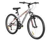 Spartan Bicycle 24-Inch Galaxy MTB - Gray/Orange SP-3230
