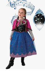 Rubies Frozen Anna Musical Light Up Costume Large 610364-L