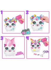Airbrush Airbrush Plush - Hair'iffic Squish Pal AIR040 - Colorland Toys