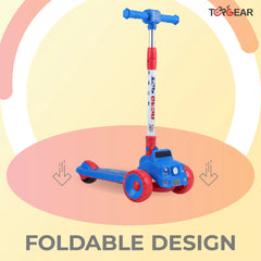 Top Gear Kick Scooter Blue TG-865 - Colorland Toys