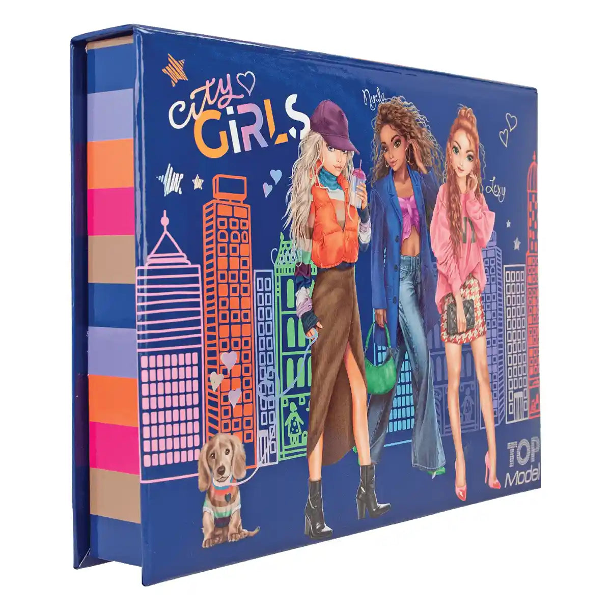 TOPModel City Girls Writing Box - Colorland Toys