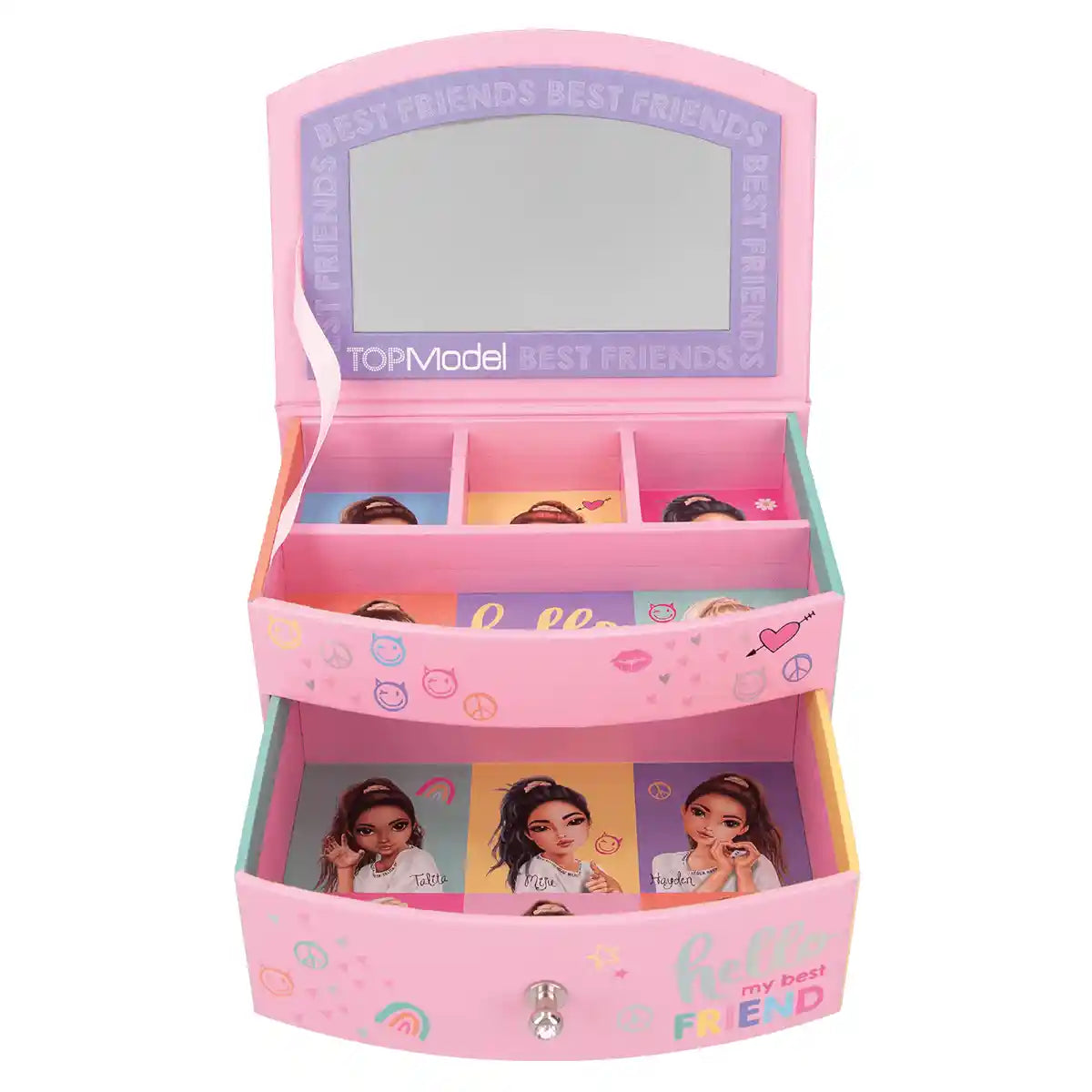 TOPModel Snap Jewellery Box Small - Colorland Toys