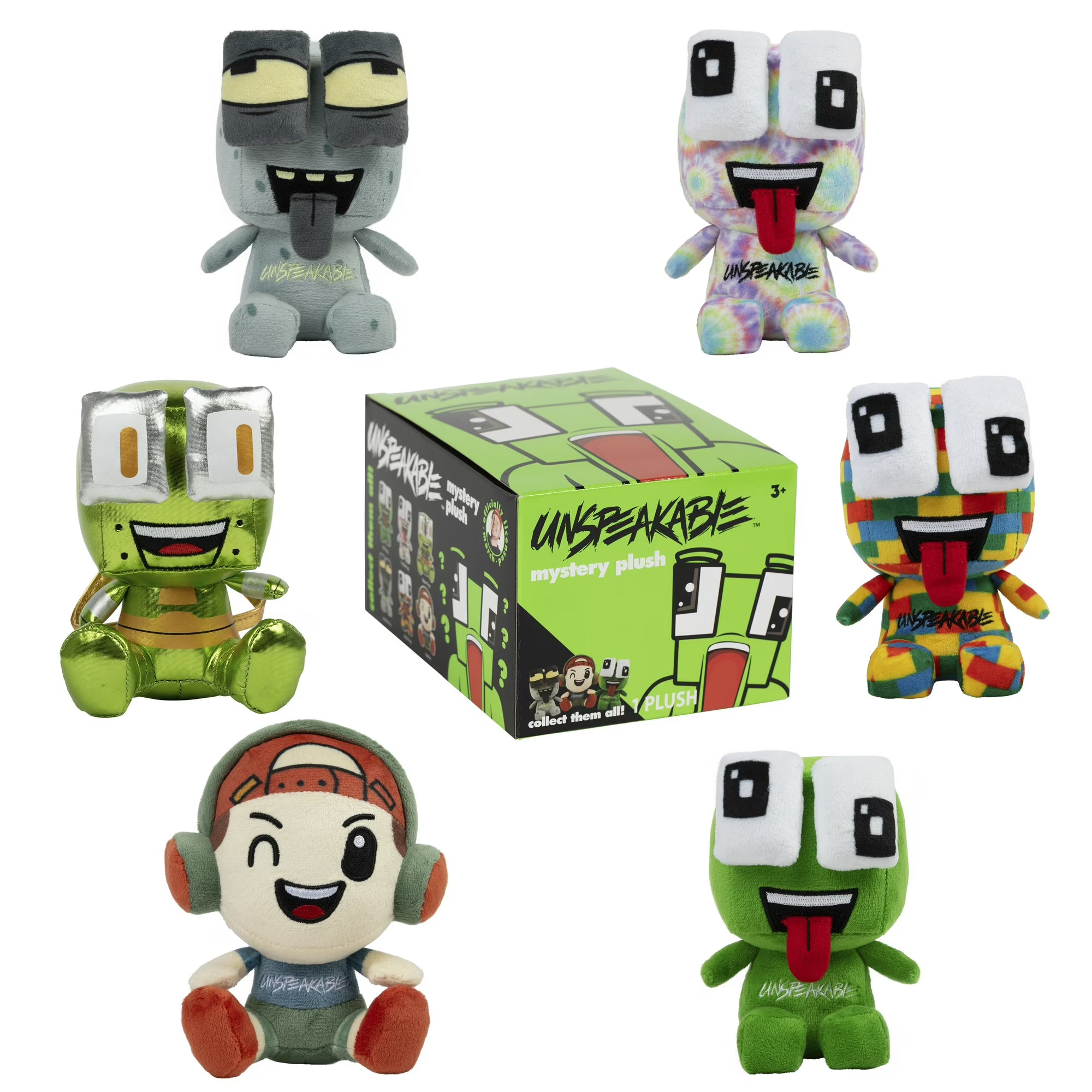 Unspeakable 6" Mini Mystery Plush – Series 1 Blind Box - Colorland Toys