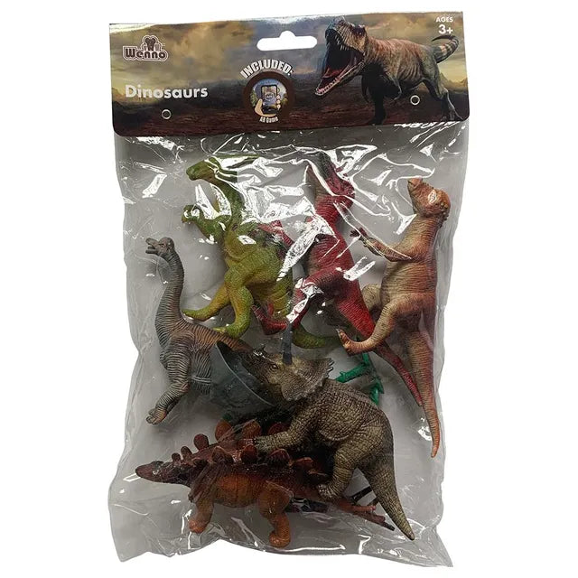 Wenno Dinosaur Playset 10pcs 8703 - Colorland Toys