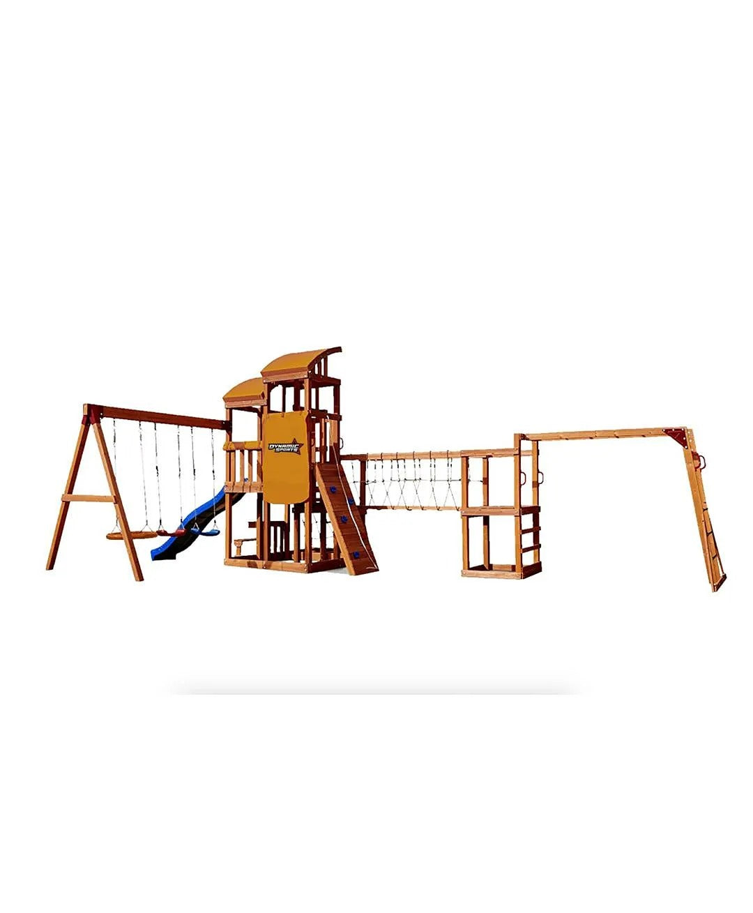 DYNAMIC SPORTS ARABIAN ORYX EXTREME WOODEN SWING SET - Colorland Toys