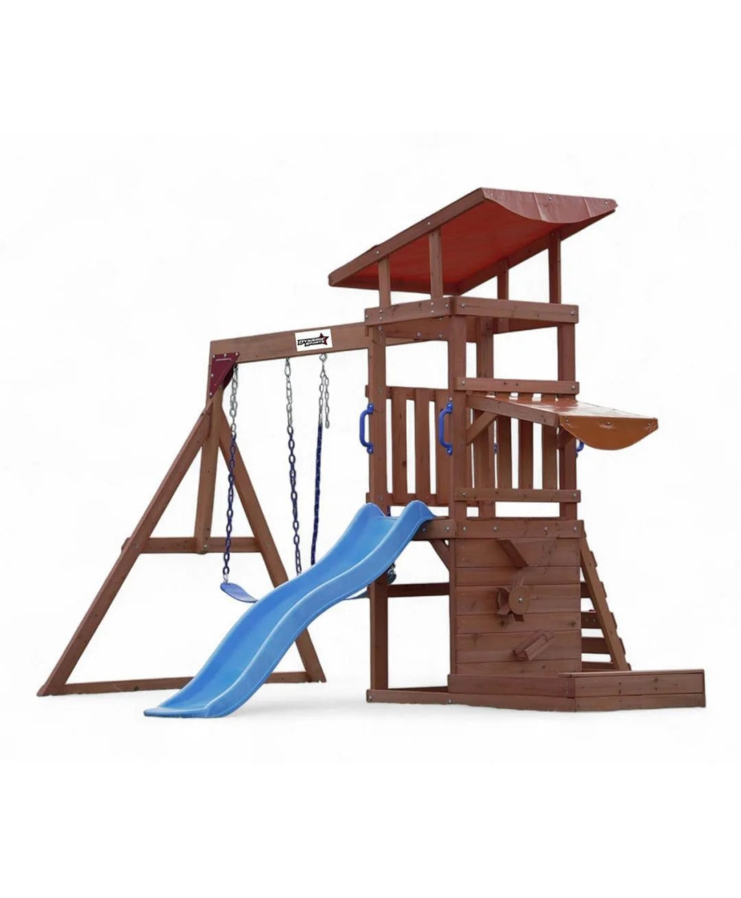 DYNAMIC SPORTS ARABIAN CARACAL WOODEN SWING SET - Colorland Toys