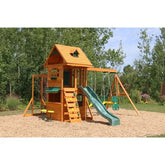 Kidkraft Ridgeview Deluxe Clubhouse Wooden Swing Set / Playset - Colorland Toys