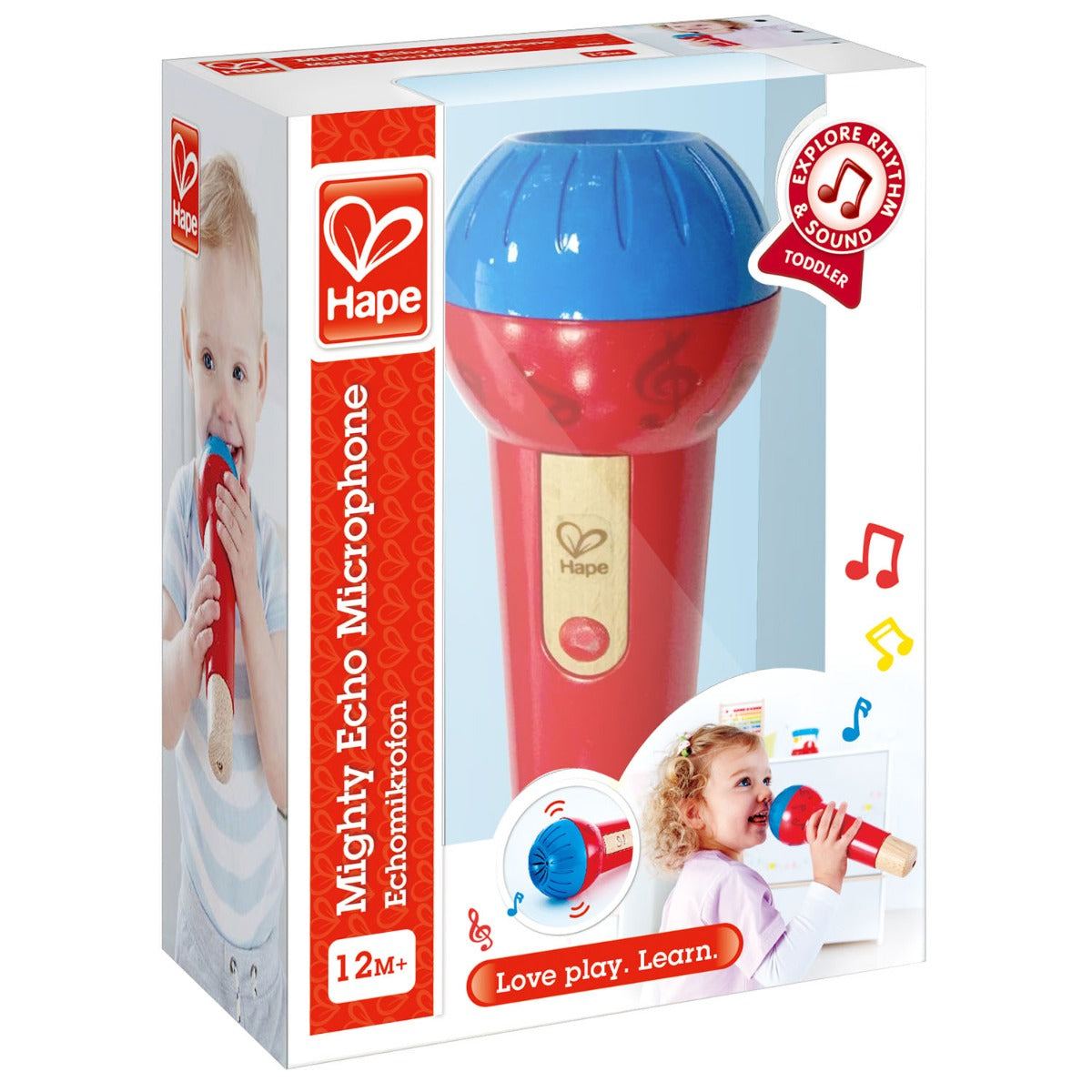 Hape Music Mighty Echo Microphone - Colorland Toys