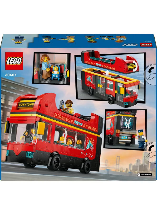 LEGO City Red Double-Decker Sightseeing Bus 60407/6470777 - Colorland Toys