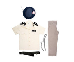 Abu Dhabi Police Costume Brown 4 - 5Y/O - Colorland Toys