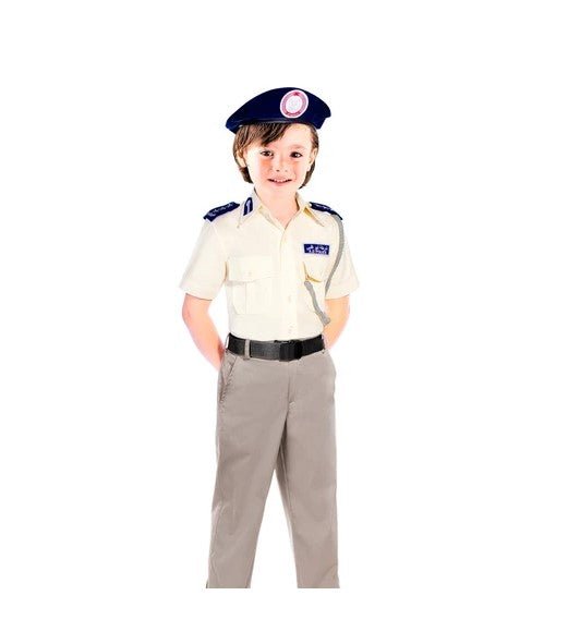 Abu Dhabi Police Costume Brown 6 - 7Y/O - Colorland Toys